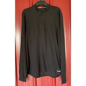 Omni-Wool‎ Shirt 1/4 Zip Mock Neck Pullover Active Base Layer Mens XXL